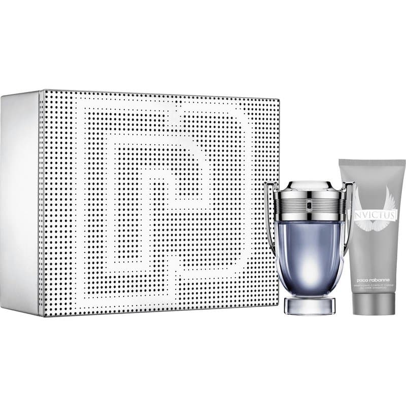 Rabanne Invictus – zestaw 100 ml + żel pod prysznic 100 ml