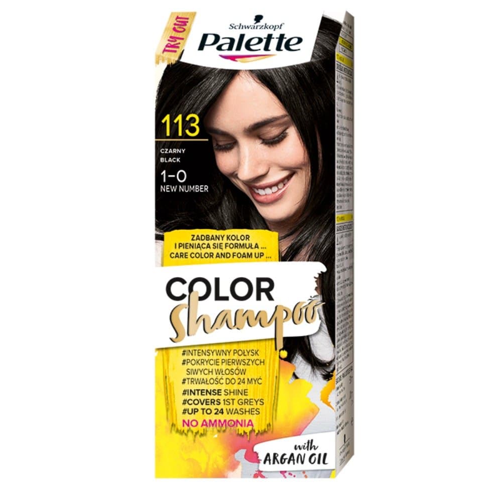 Color Shampoo, szampon koloryzujący 113 Czerń