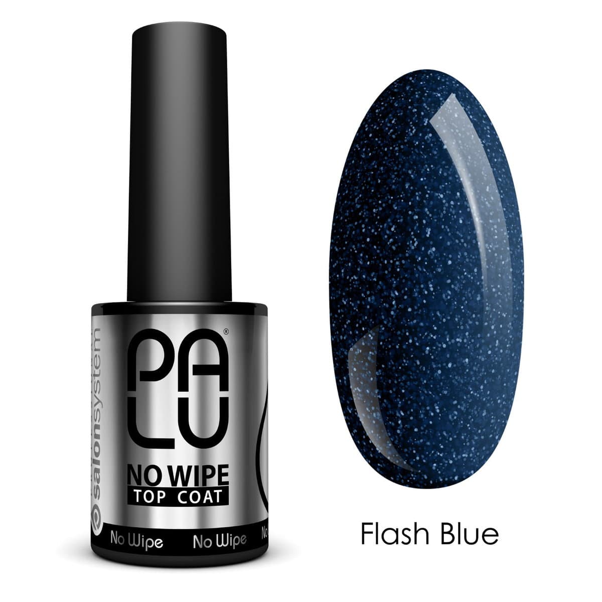 Top Coat No Wipe Flash Blue