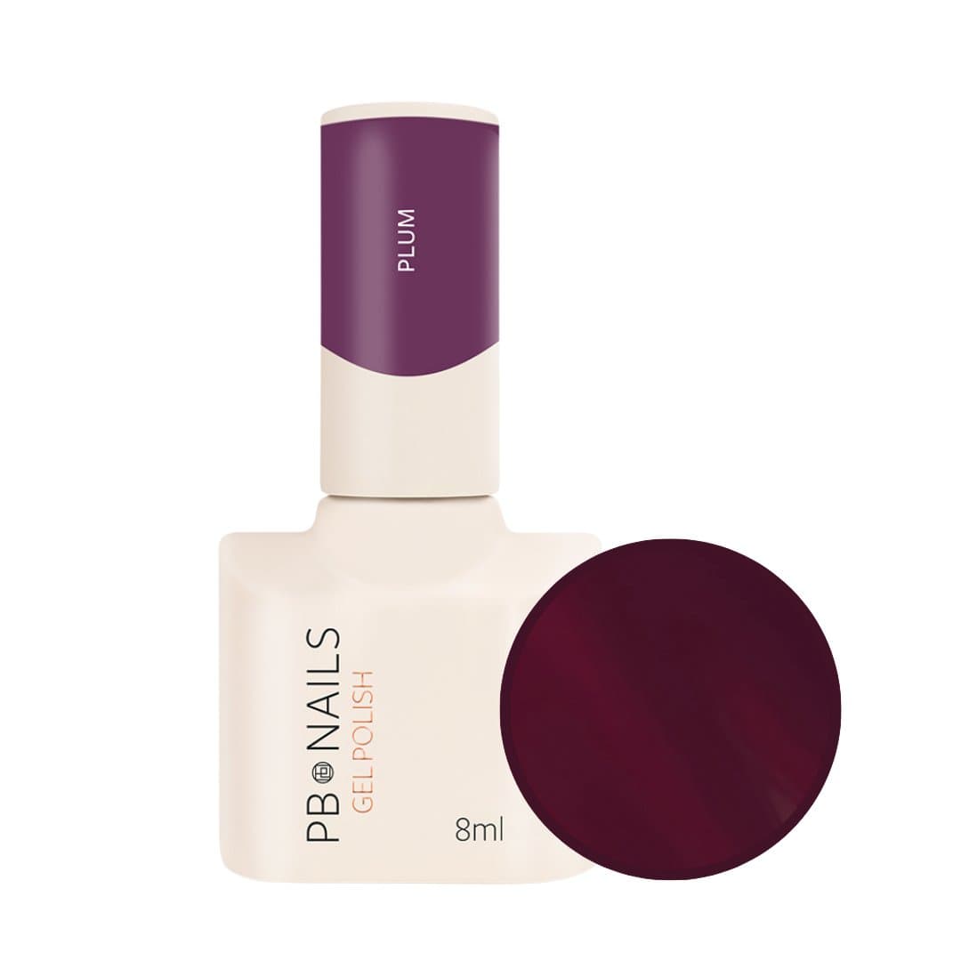 Gel Polish Plum — lakier hybrydowy