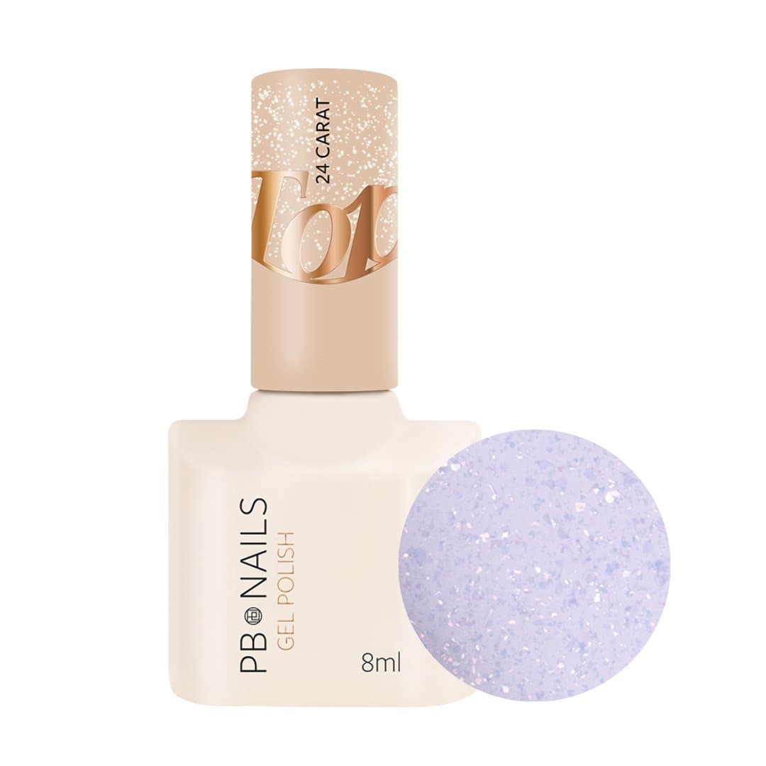 24 Carat Top Coat — top z drobinami