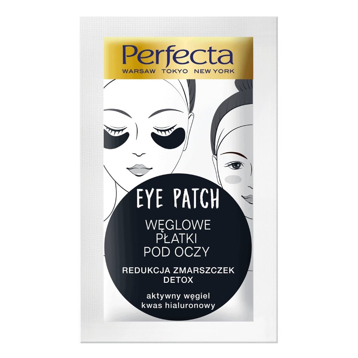 Eye Patch, płatki węglowe pod oczy