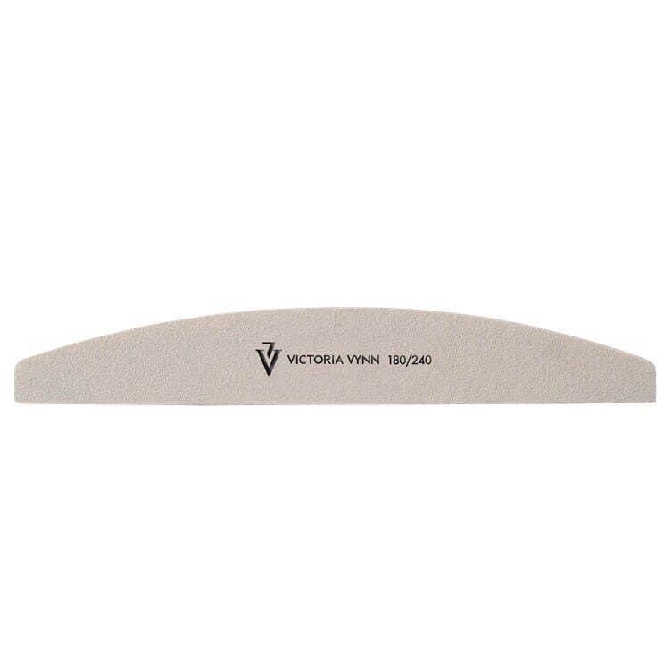 Pilnik do paznokci NAIL FILE 180/240 White Crescent