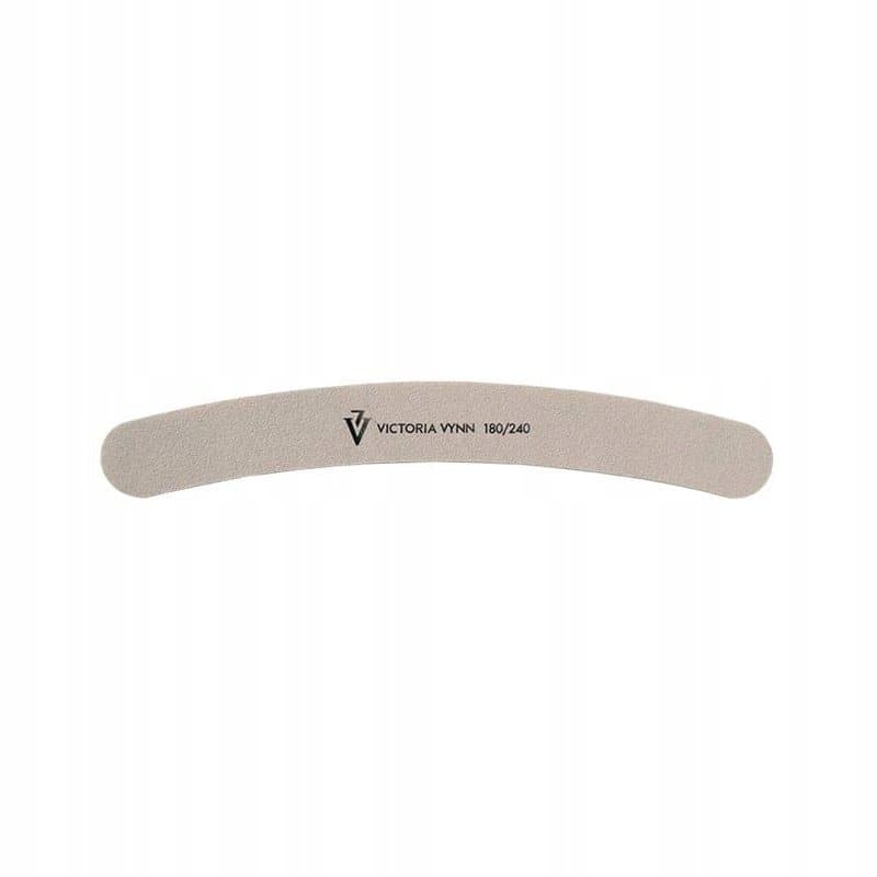 Pilnik do paznokci NAIL FILE 180/240 White Banana shaped