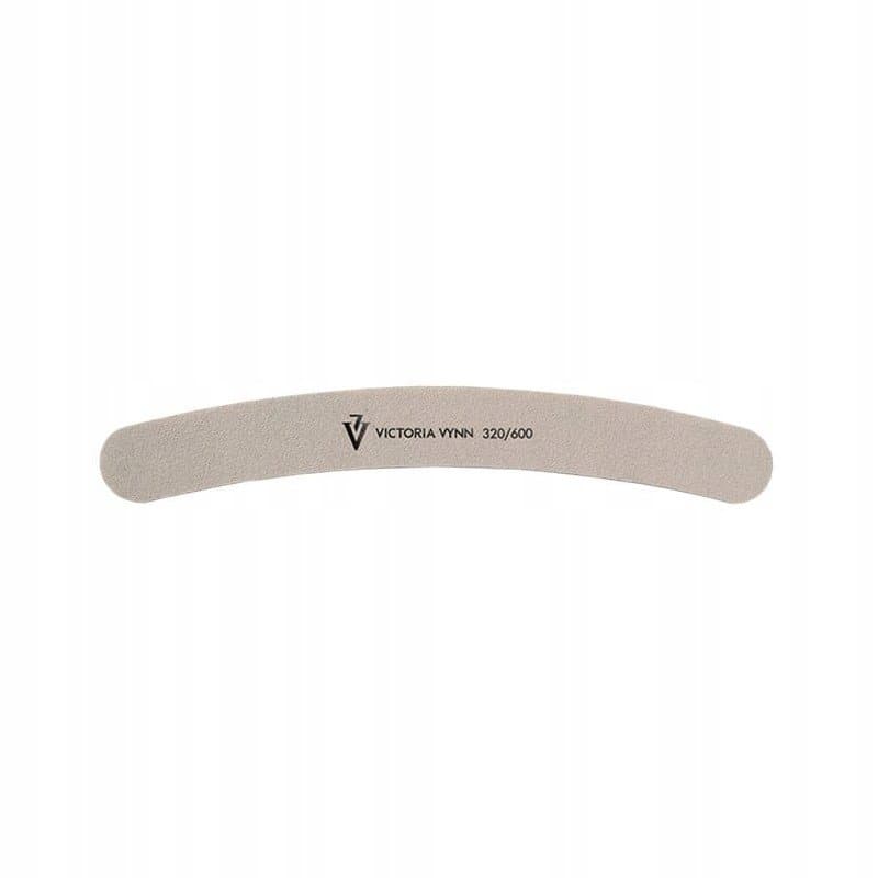 Pilnik do paznokci NAIL FILE 320/600 White Banana shaped