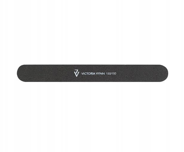 Pilnik do paznokci NAIL FILE 150/150 Black Straight