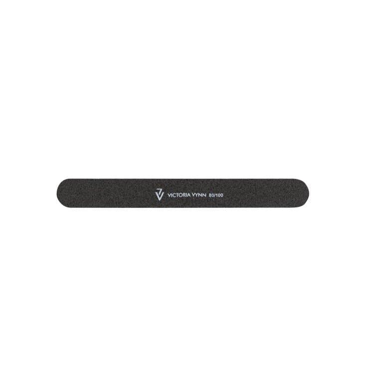 Pilnik do paznokci NAIL FILE 100/180 Black Straight