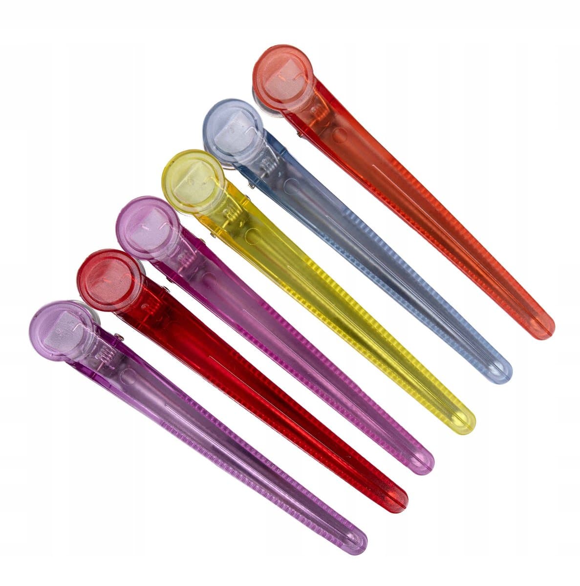 BKL002 — kolorowe klipsy aluminiowo-plastikowe