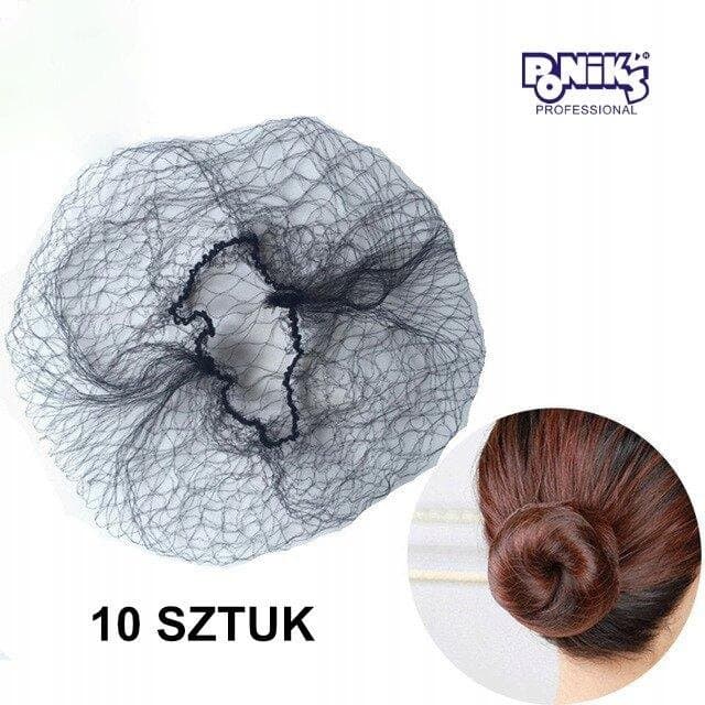 ES001 Mgiełka — cienkie siatki do koka czarne