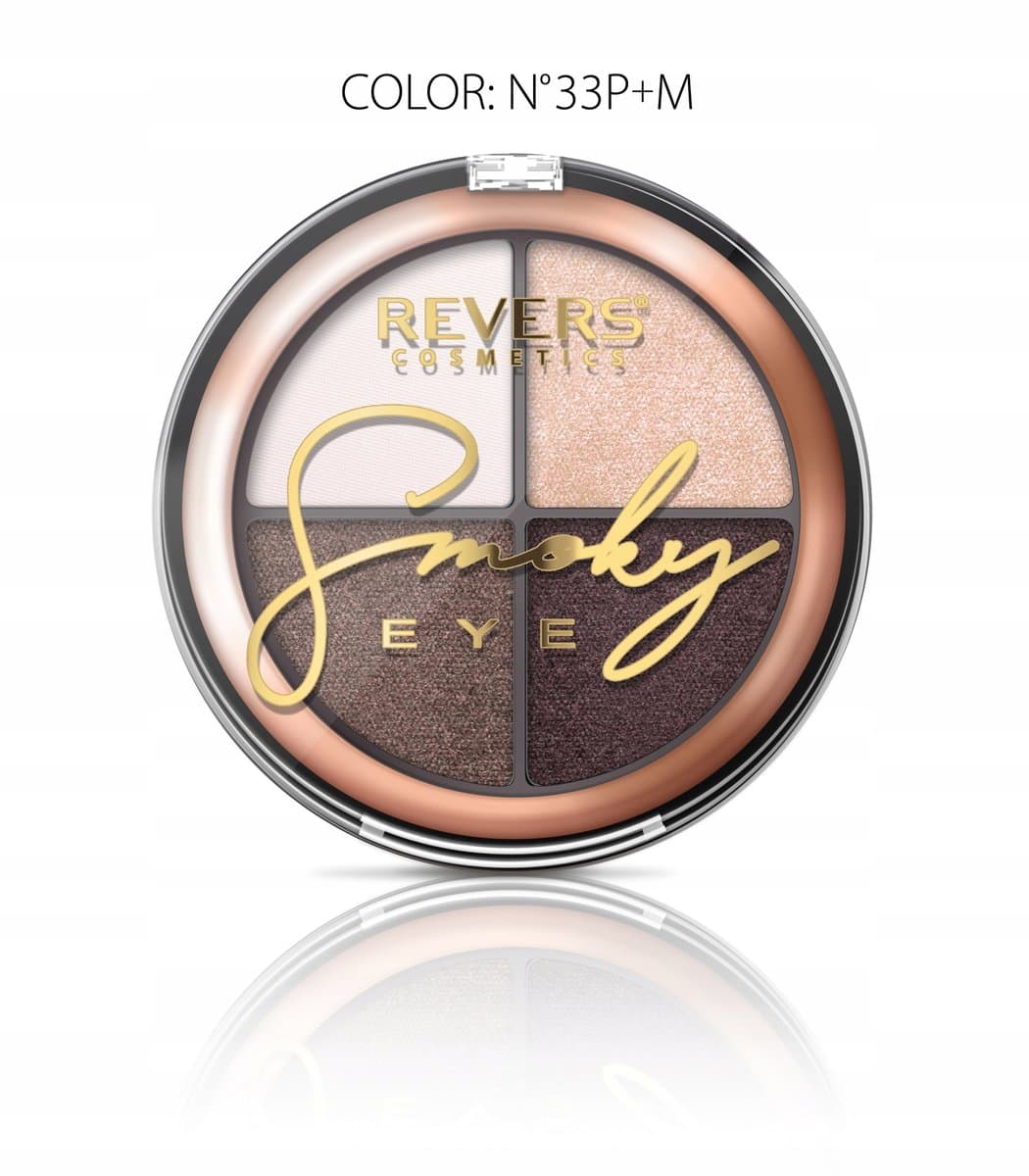 SMOKY EYE 33 — paletka czterech cieni do powiek