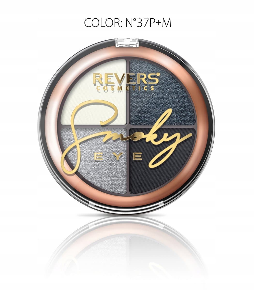 SMOKY EYE 37 — paletka czterech cieni do powiek