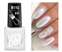 LET’S GO 03 Biała perła — lakier do paznokci
