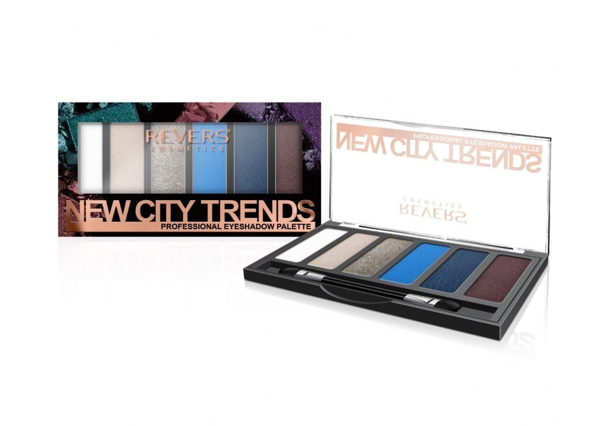 NEW CITY TRENDS 05 — paleta 6 cieni do powiek
