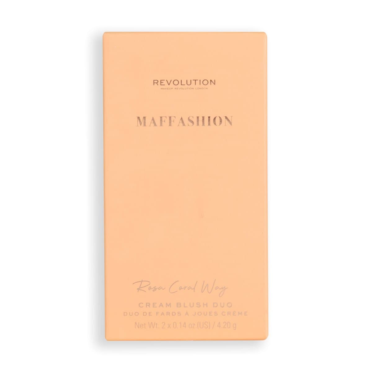 x Maffashion Cream Blush – Coral Way