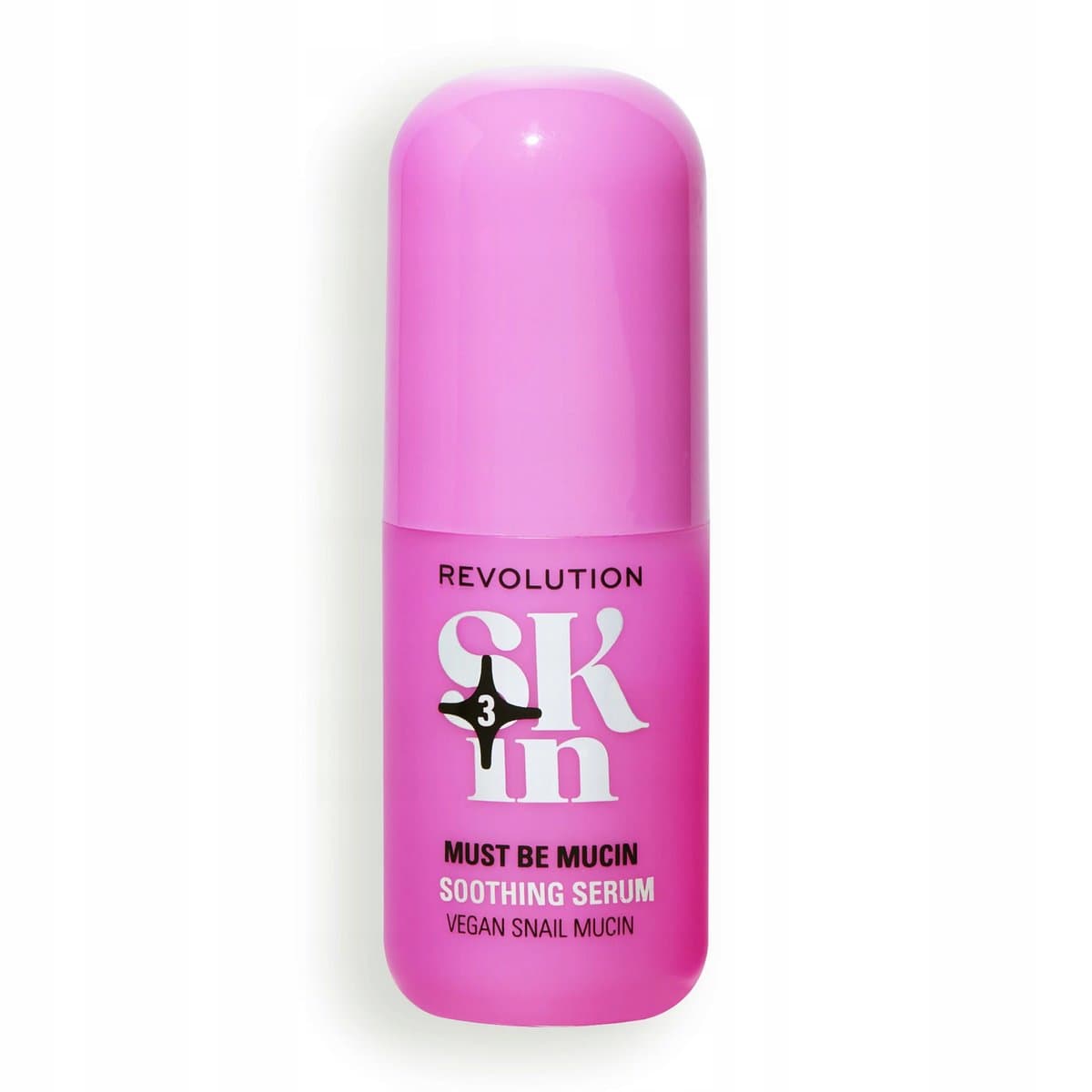 Revolution Skincare Go Gentle Vegan Snail Mucin Soothing Serum serum łagodzące o działaniu nawilżającym