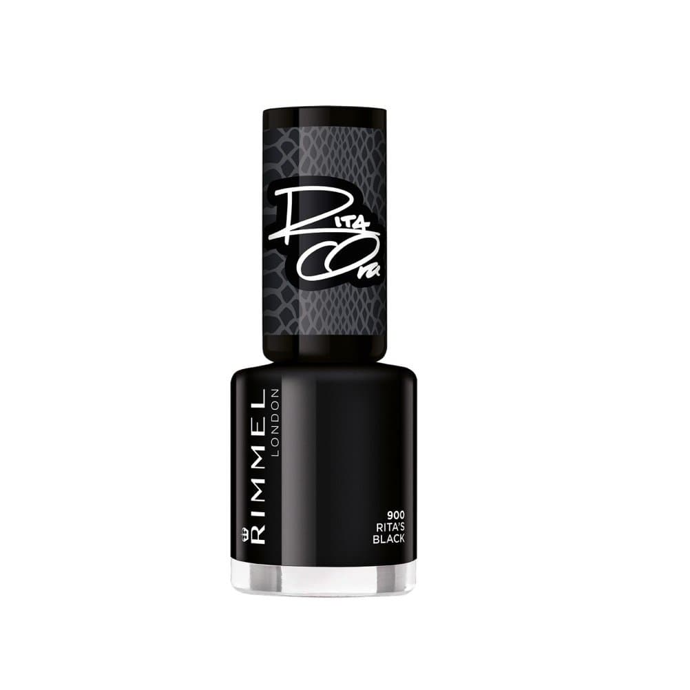Rimmel, Rita Ora, Lakier Do Paznokci, 900 Rita'S Black