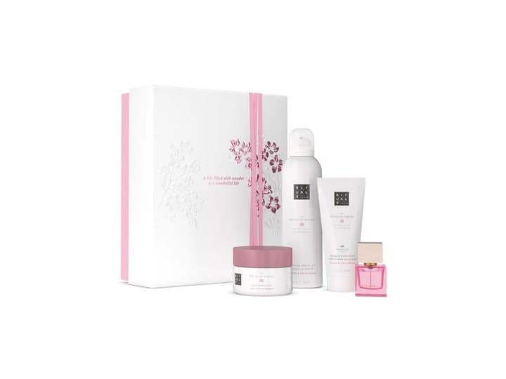 The Ritual of Sakura Small Gift Set – Foam, Scrub, Cream & Candle