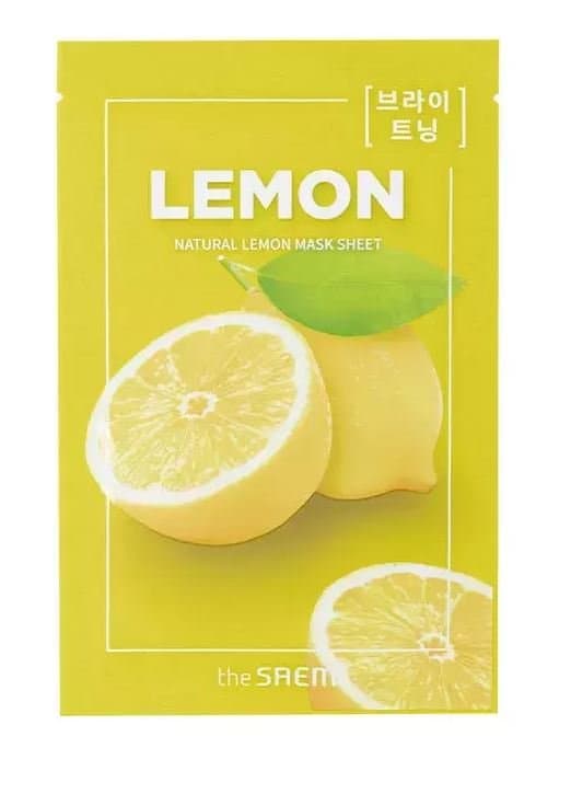 Natural Lemon Mask Sheet — maseczka w płachcie