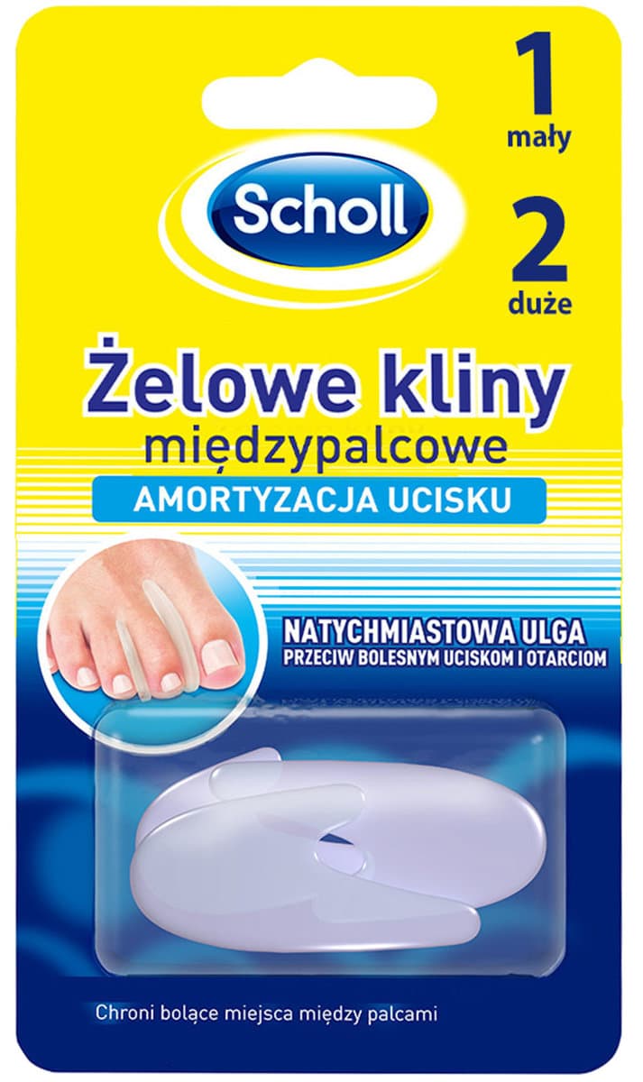 Gelactiv, żelowe kliny międzypalcowe