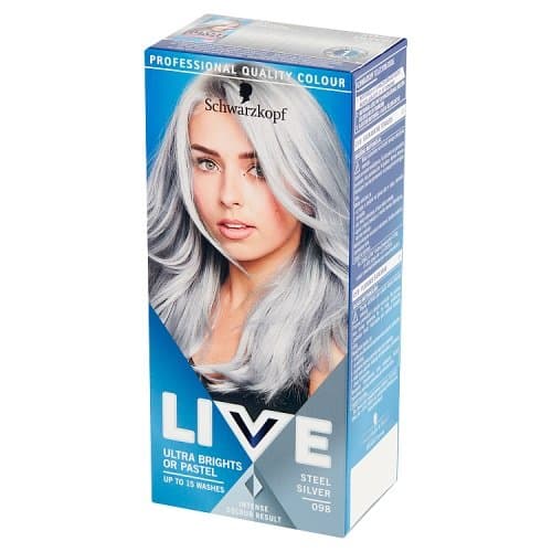 Live, krem koloryzujący 2w1 098 Srebrny