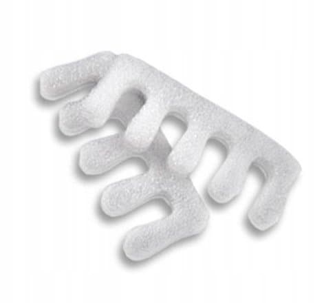 Piankowe separatory do pedicure