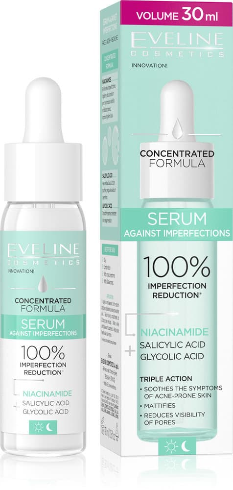 Skoncentrowana Formuła Serum tuszujące niedoskonałości
