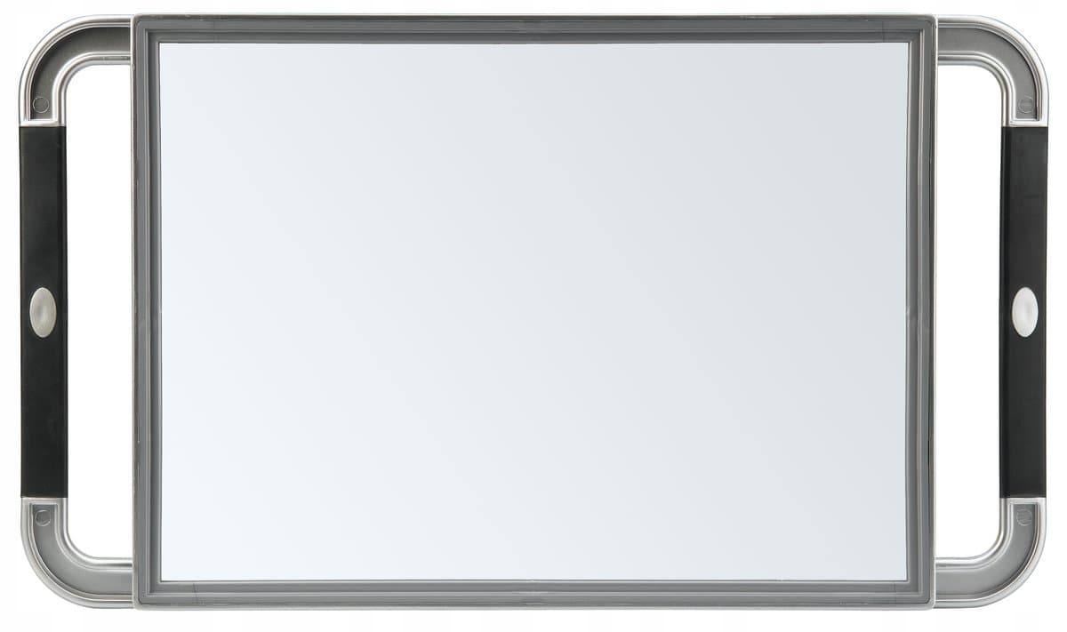 V-Design — lustro fryzjerskie, srebrny
