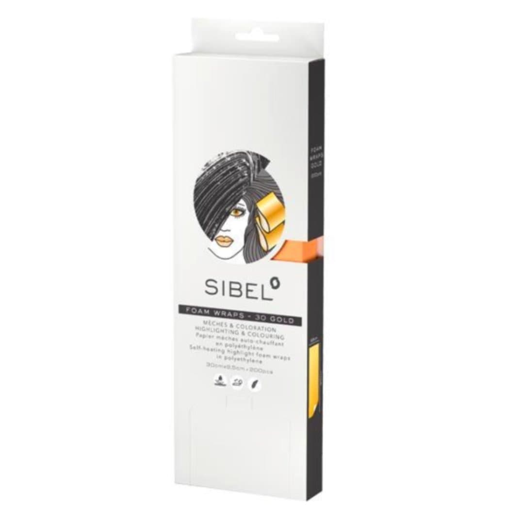 Foam Wraps — złote papierki do pasemek
