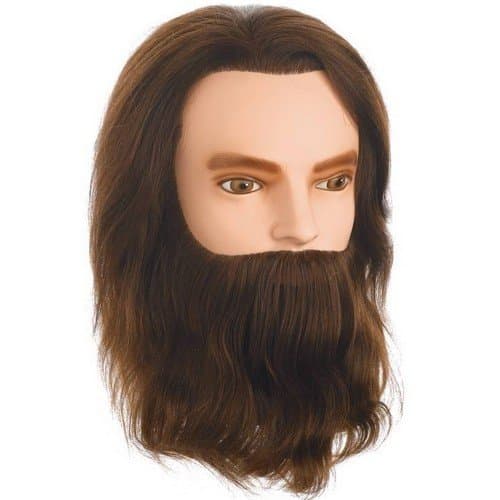 Karl — brązowa główka treningowa z brodą