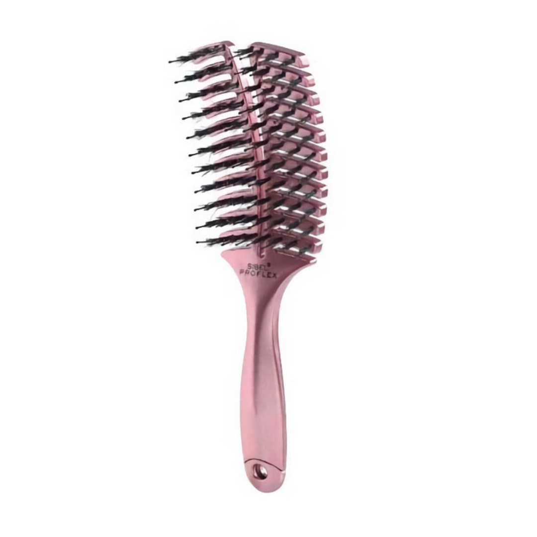 Proflex S Rose Gold — elastyczna szczotka do rozczesywania