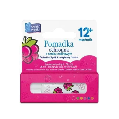 Pomadka o smaku malin