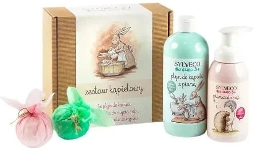 Dla dzieci 3+ Zestaw kąpielowy różowy