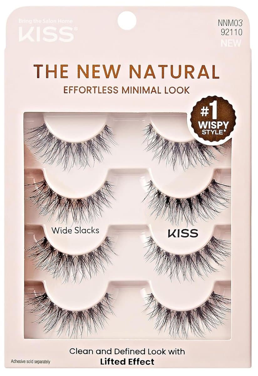 The New Natural — Wide Slacks — rzęsy na pasku