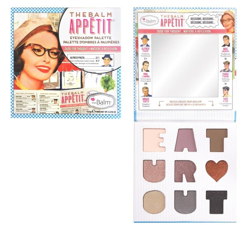 The Balm, Appetit, paleta cieni do powiek