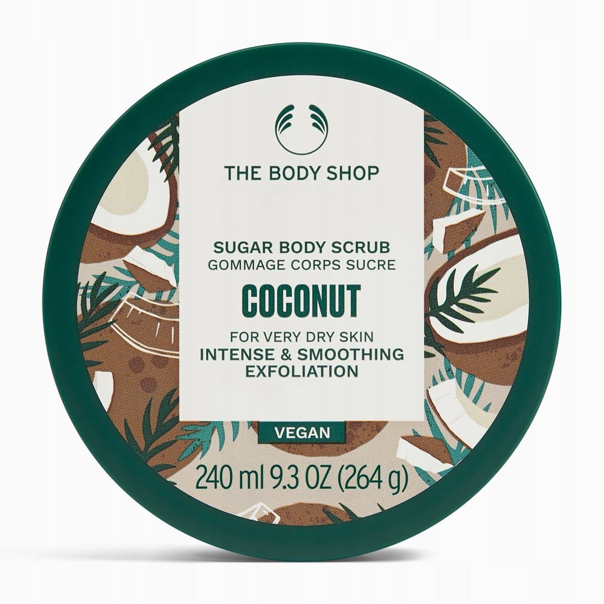 Coconut Body Scrub cukrowy peeling do ciała