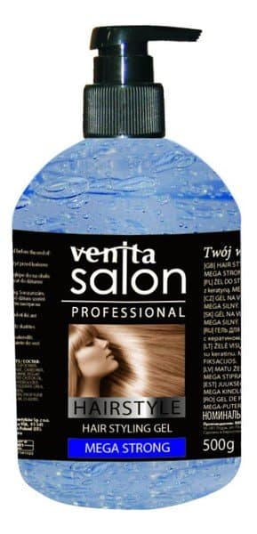 Salon, żel do stylizacji włosów Mega Strong