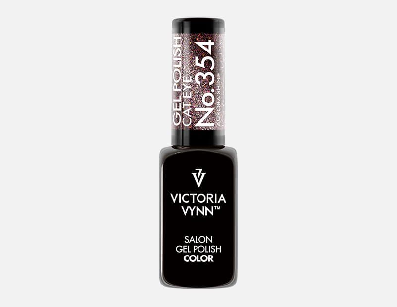 Lakier hybrydowy GEL POLISH 354 Cat Eye Aurora Shine