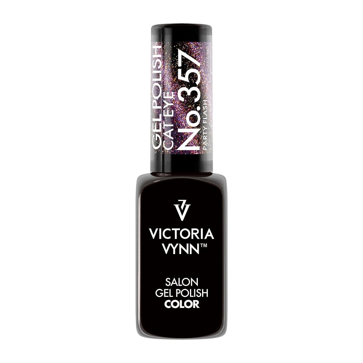 Gel Polish 357 Cat Eye Party Flash lakier hybrydowy