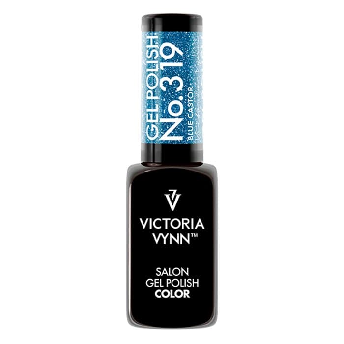 Gel Polish 319 Blue Castor lakier hybrydowy