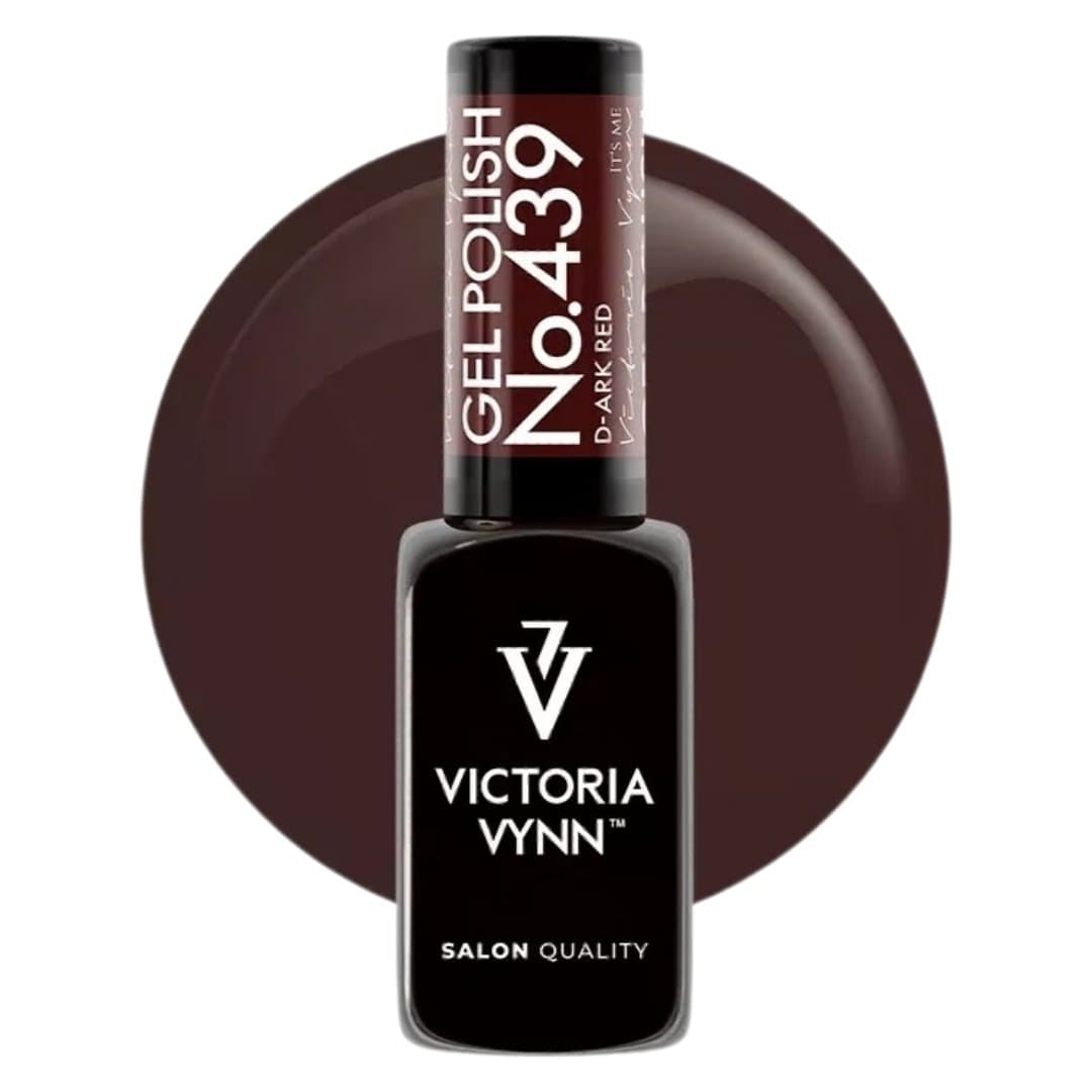 Gel Polish 439 d-Ark Red lakier hybrydowy