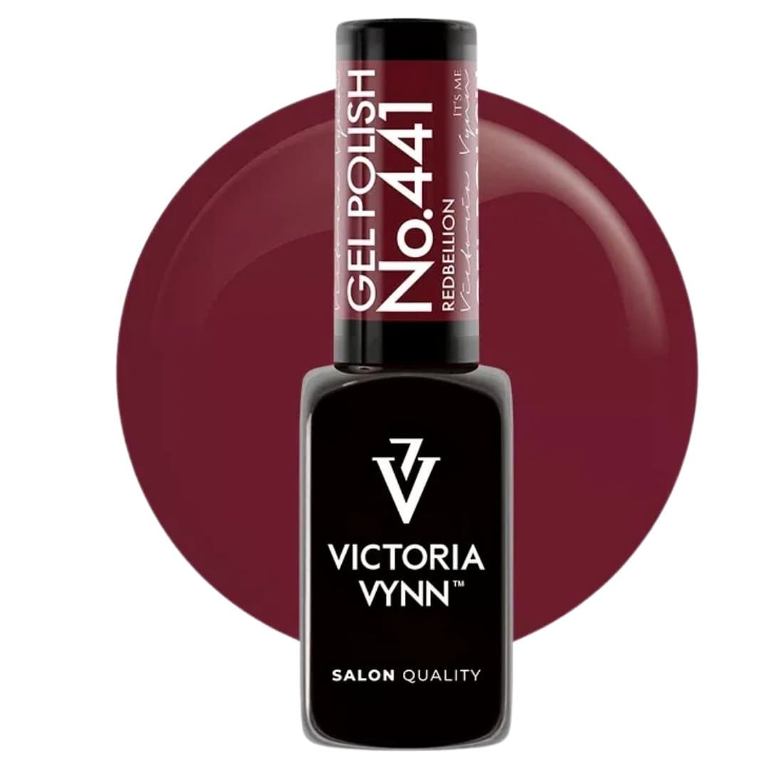 Gel Polish 441 Redbellion lakier hybrydowy