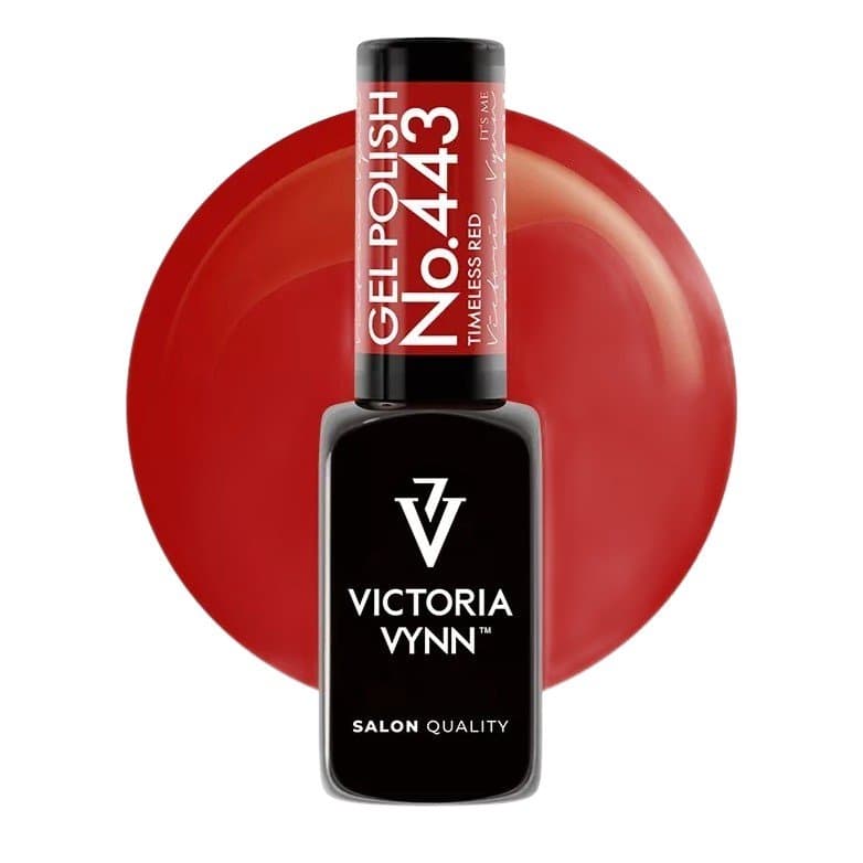 Gel Polish 443 Timeless Red lakier hybrydowy