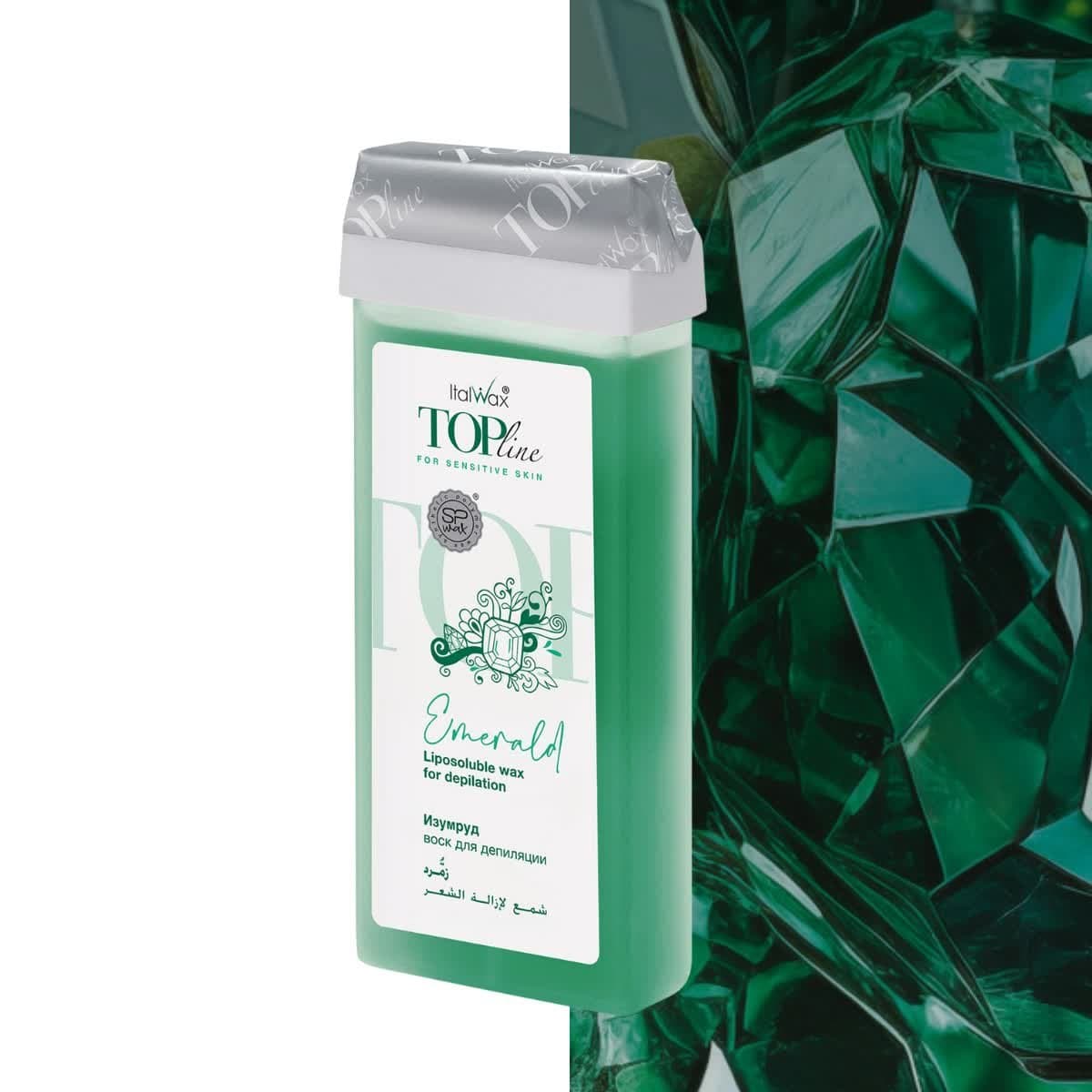 Top Line Emerald — wosk do depilacji w rolce
