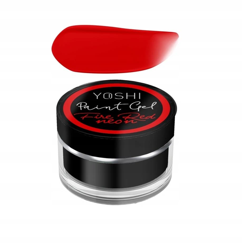 Paint Gel Fire Red Neon