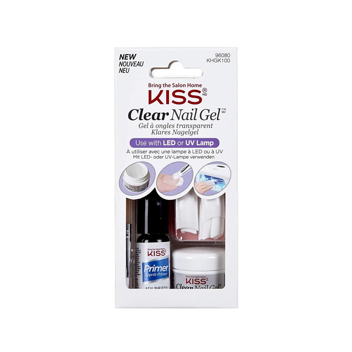Clear Nail Gel — zestaw do przedłużania paznokci