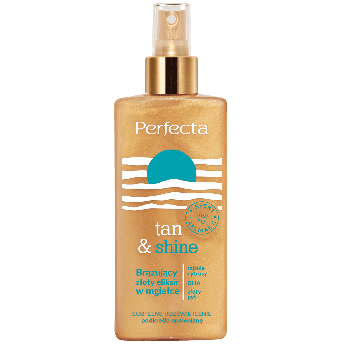 Tan&Shine Brązująco- rozświetlająca mgiełka do ciała