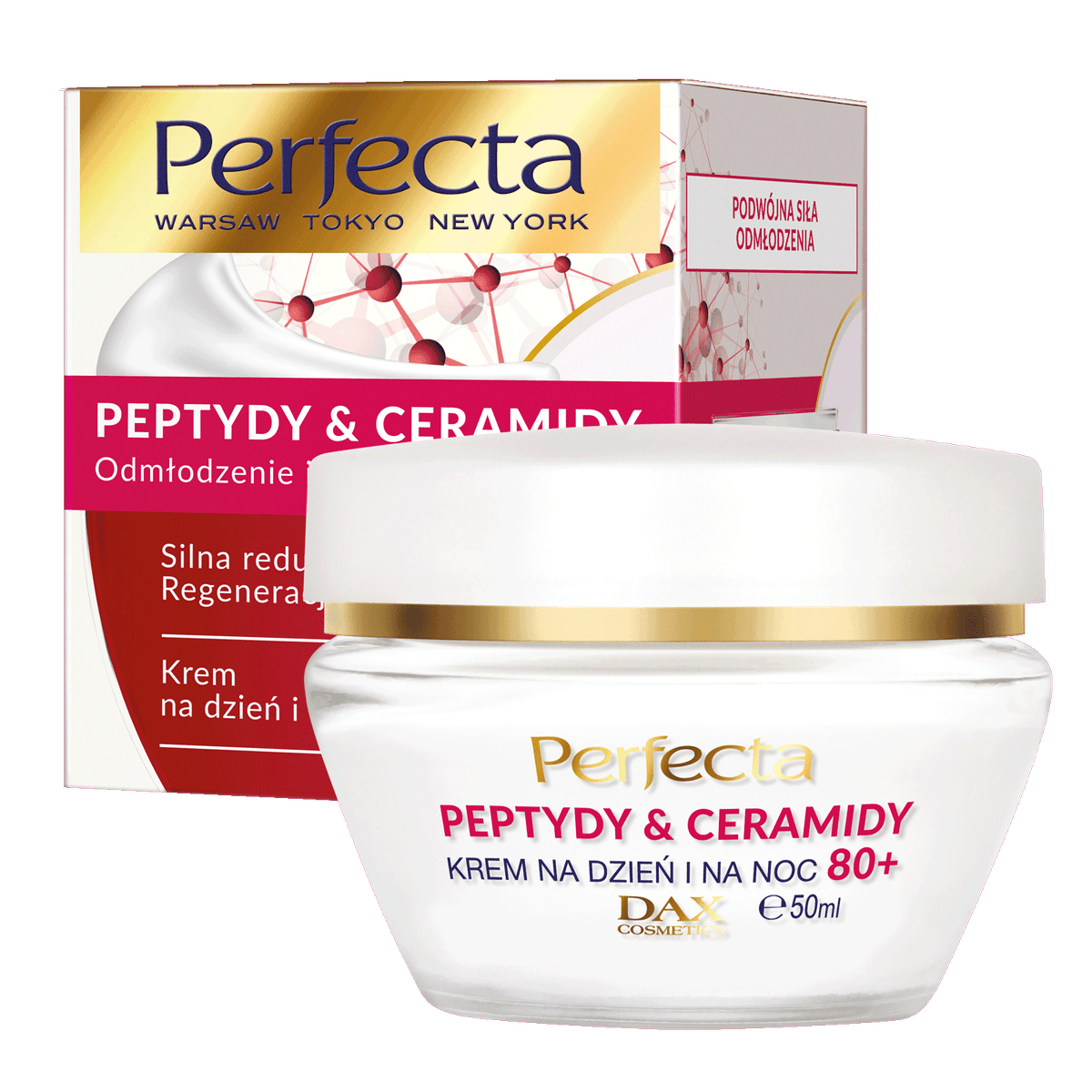 Peptydy i Ceramidy Krem na dzień i na noc 80+ 50m