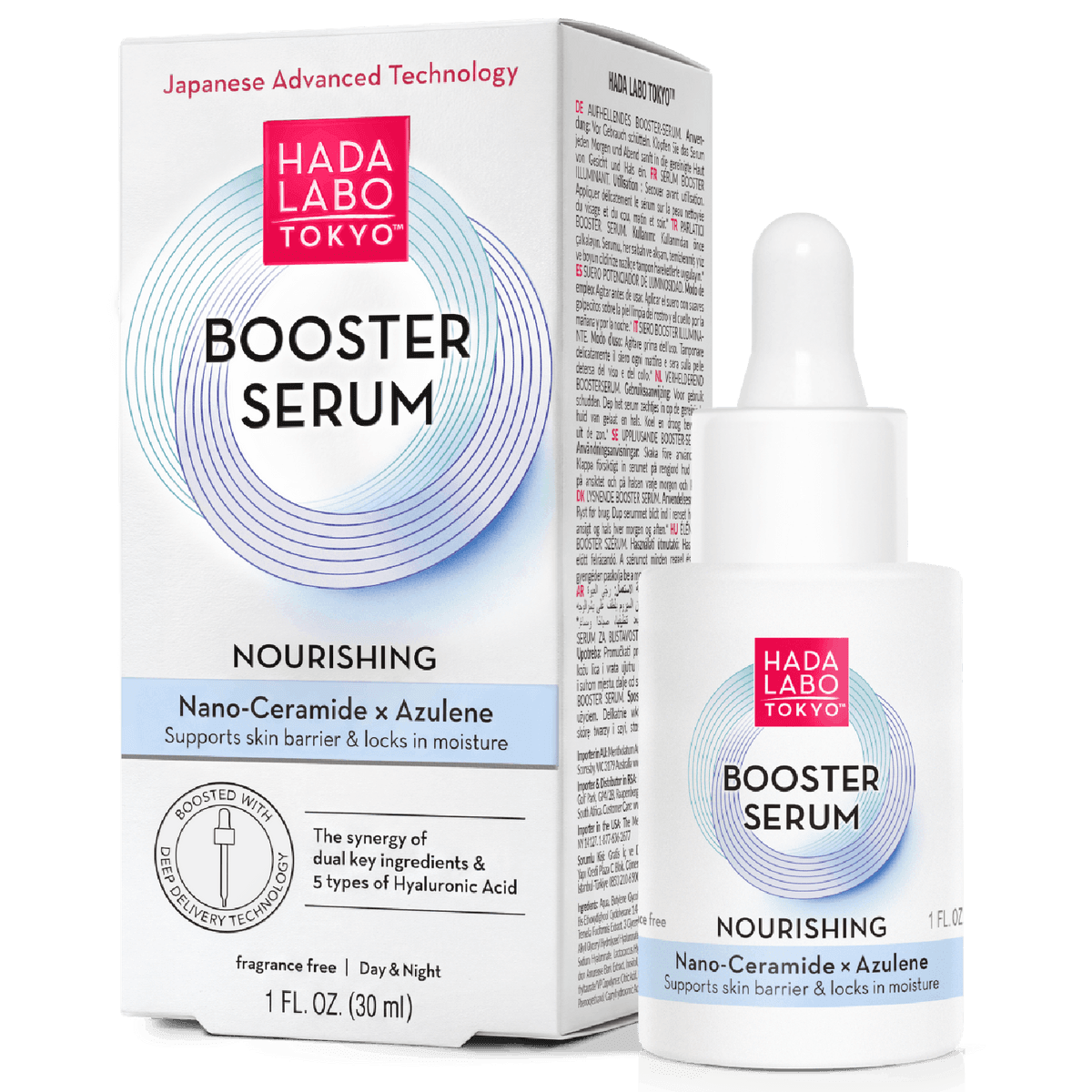 Booster Serum Serum do twarzy z nano-ceramidami i azulenem