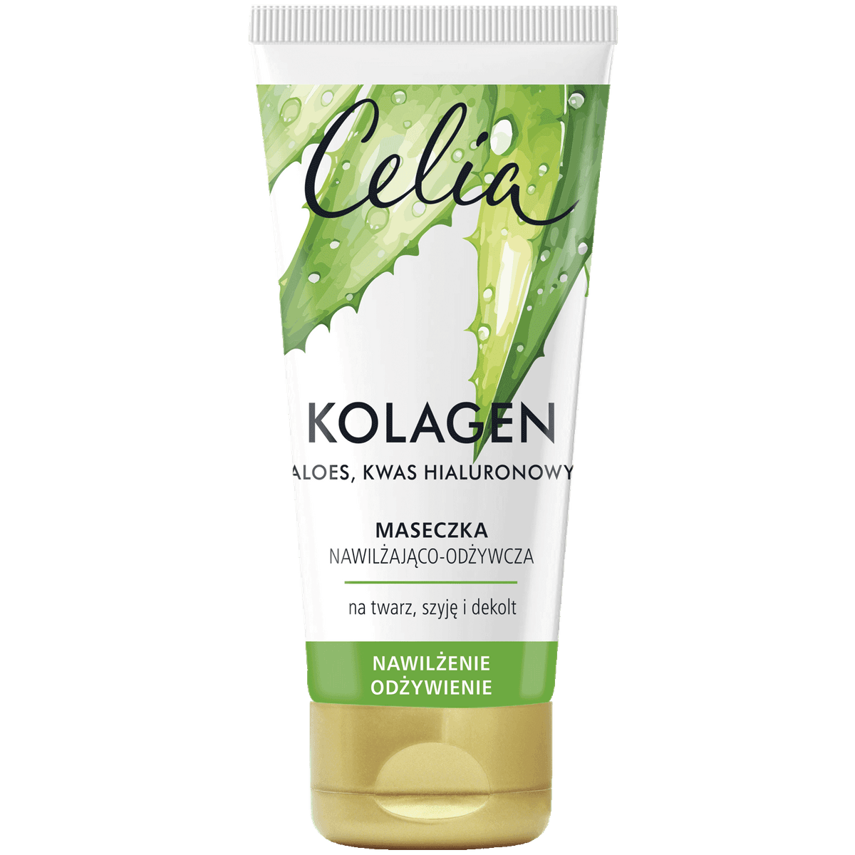 Kolagen Maseczka do twarzy nawilżająco-odżywcza Aloes