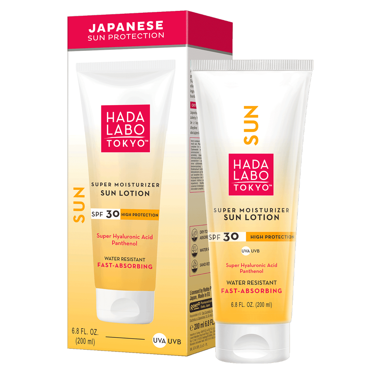 Sun Lotion emulsja do opalania SPF 30 do ciała z Super Hyaluronic Acid™, D-pantenolem i witaminą E